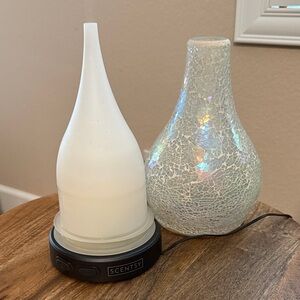 Scentsy Enchant Mosaic Iridescent Glass Oil Diffuser Set
